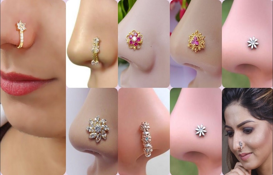 latest nose ring designs in gold