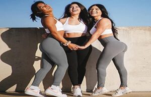 3 High Rise Waist Tights for Women Running