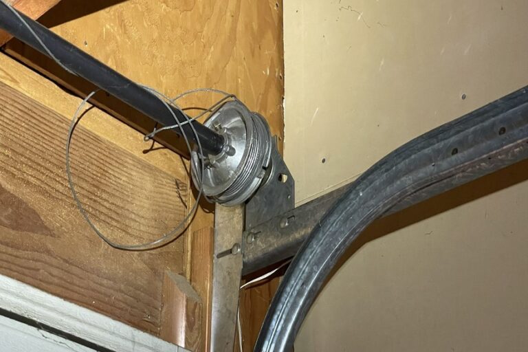 Garage Door Cables Loose When the Door Is Open? Common Causes and What to Do